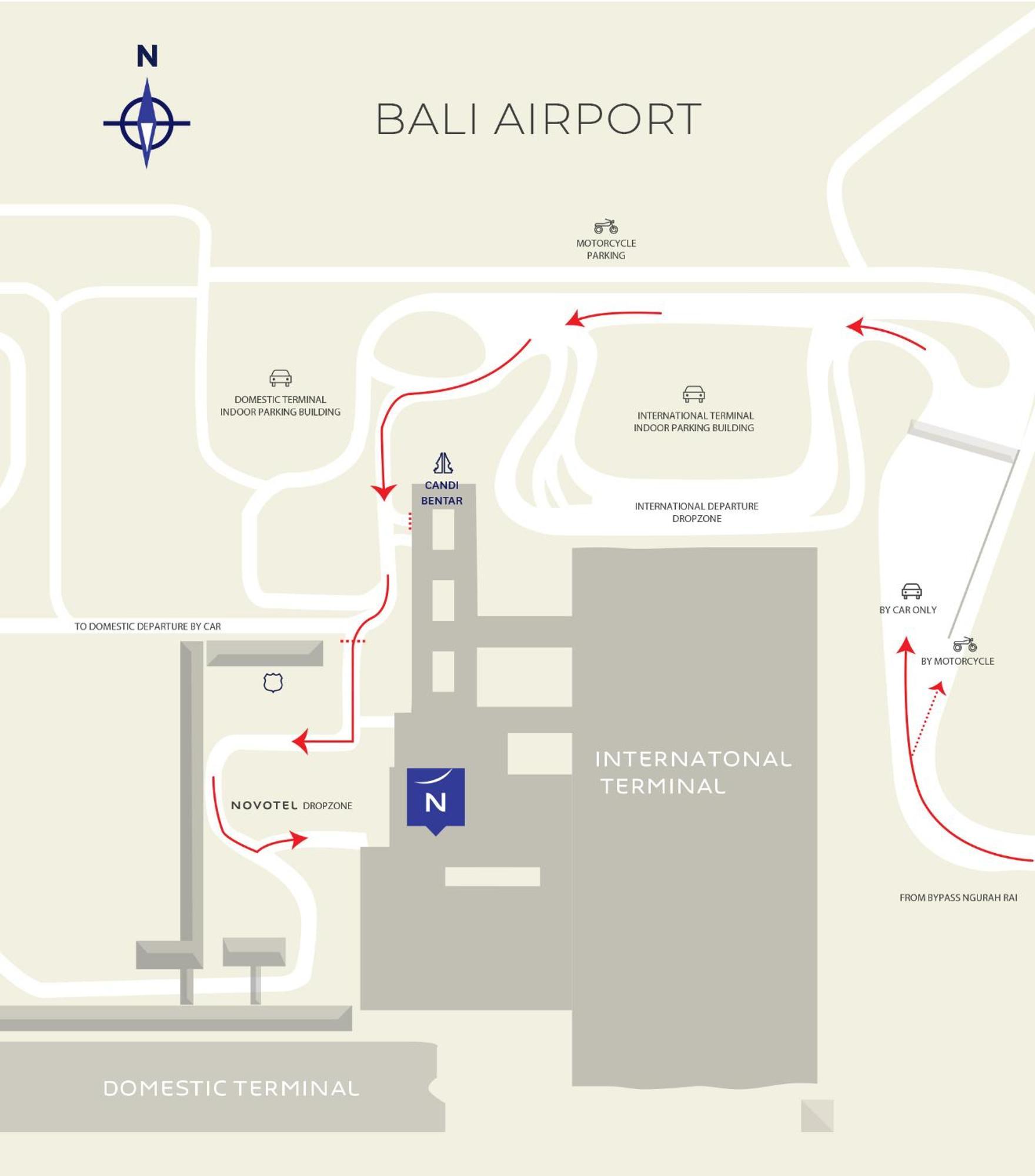 Novotel Bali Ngurah Rai Airport Кута Екстериор снимка